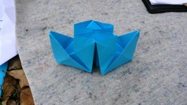 Origami loďka